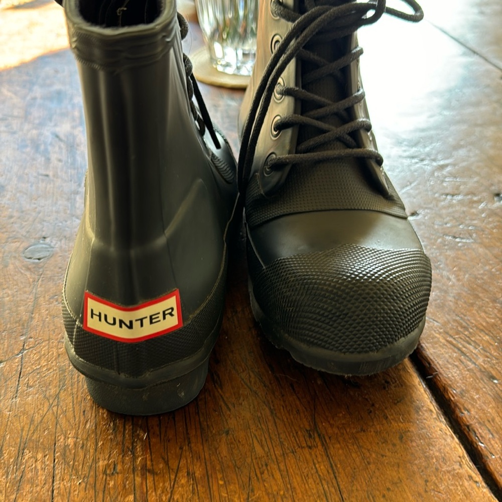 Hunter rubber boots